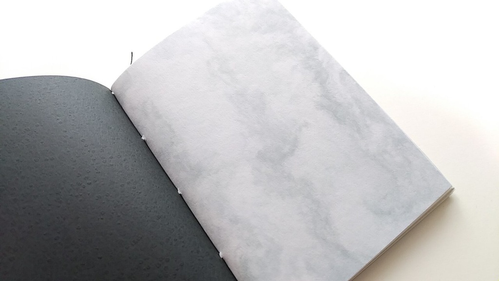 A6ノート「木枯らし、ふいている」【紙たくさん!ノート】