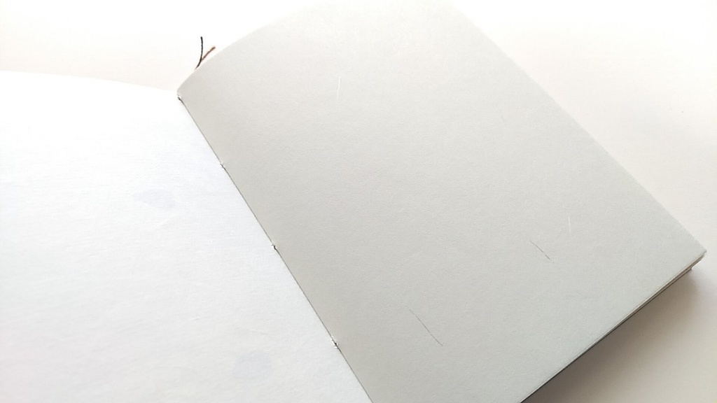 A6ノート「木枯らし、ふいている」【紙たくさん!ノート】