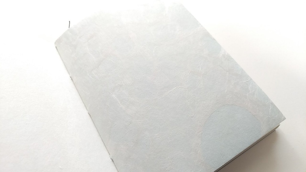 A6ノート「木枯らし、ふいている」【紙たくさん!ノート】