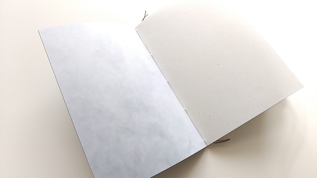 A6ノート「木枯らし、ふいている」【紙たくさん!ノート】