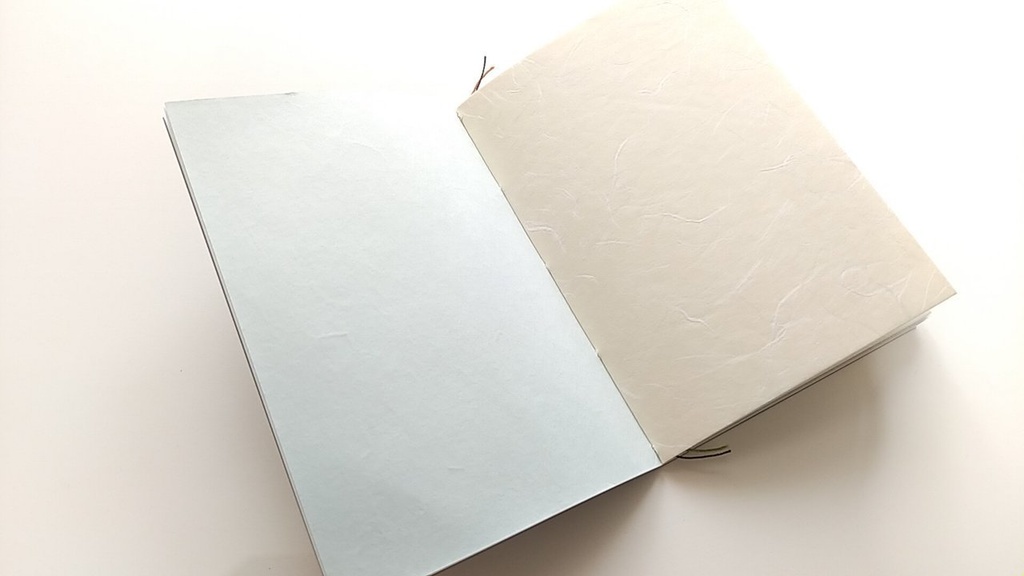 A6ノート「木枯らし、ふいている」【紙たくさん!ノート】