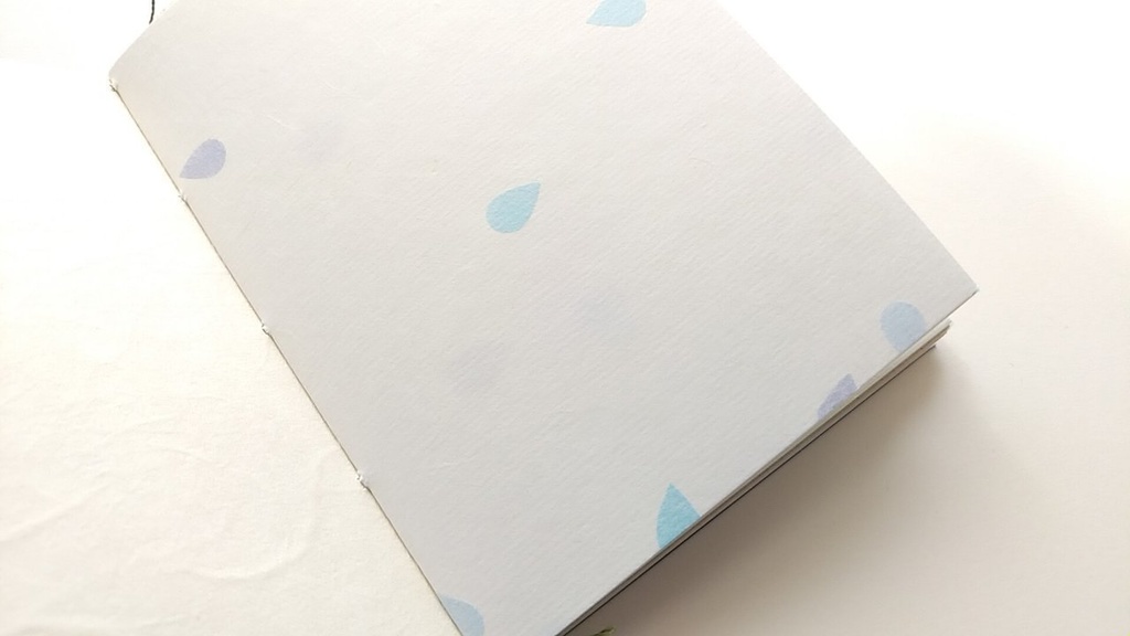 A6ノート「木枯らし、ふいている」【紙たくさん!ノート】