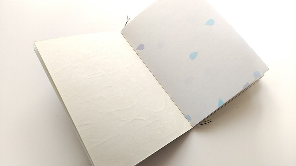 A6ノート「木枯らし、ふいている」【紙たくさん!ノート】