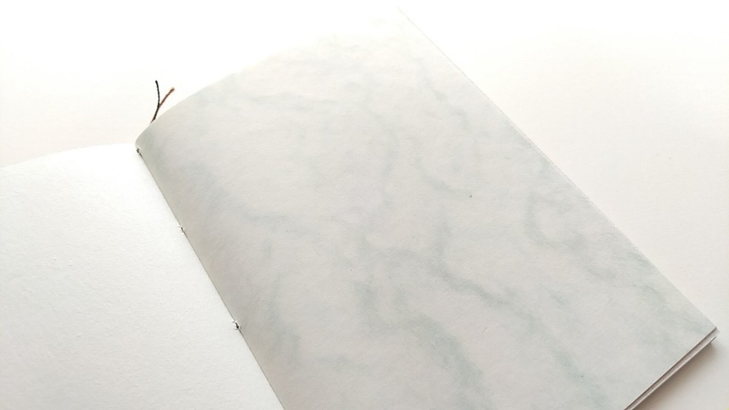 A6ノート「木枯らし、ふいている」【紙たくさん!ノート】