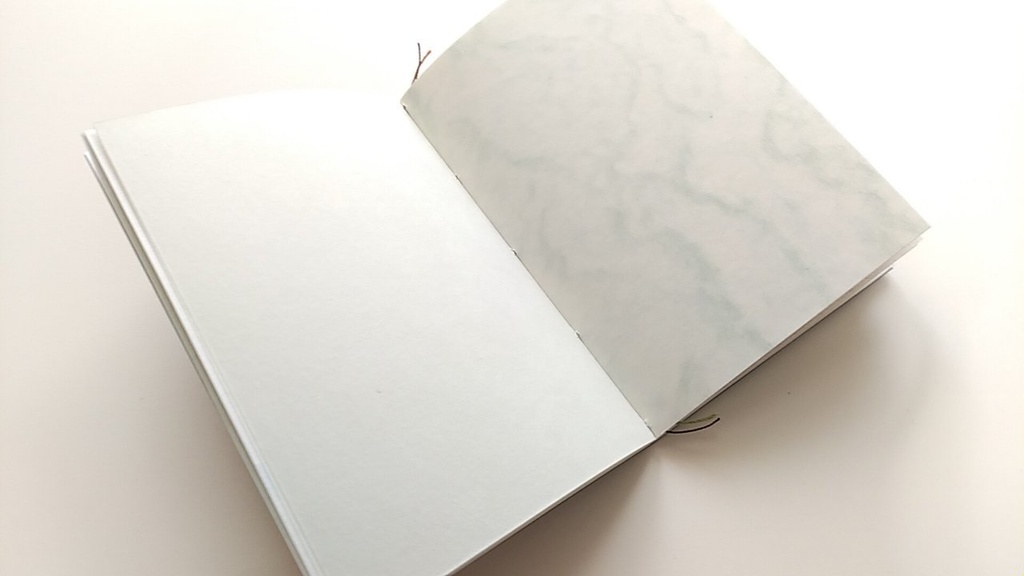 A6ノート「木枯らし、ふいている」【紙たくさん!ノート】