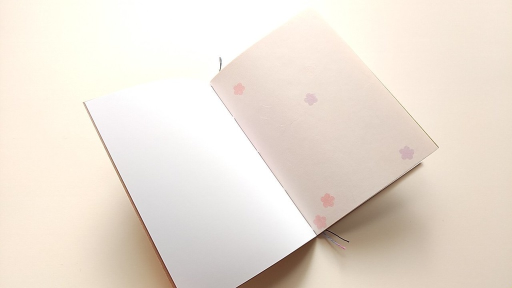 A6ノート「舞踏する人」【紙たくさん!ノート】