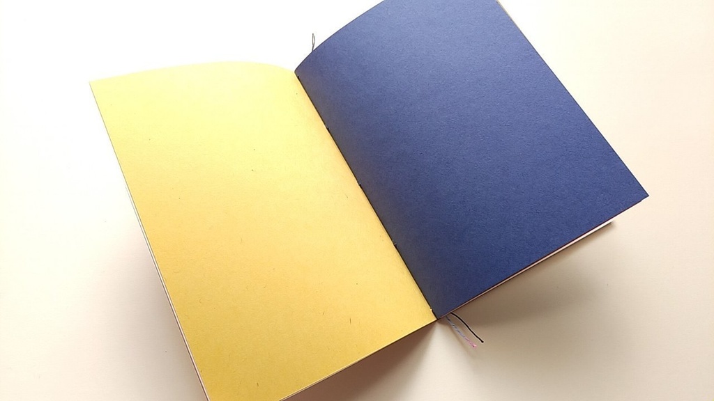 A6ノート「舞踏する人」【紙たくさん!ノート】