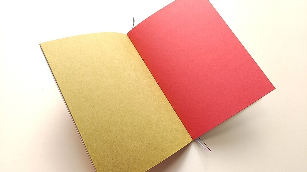 A6ノート「舞踏する人」【紙たくさん!ノート】