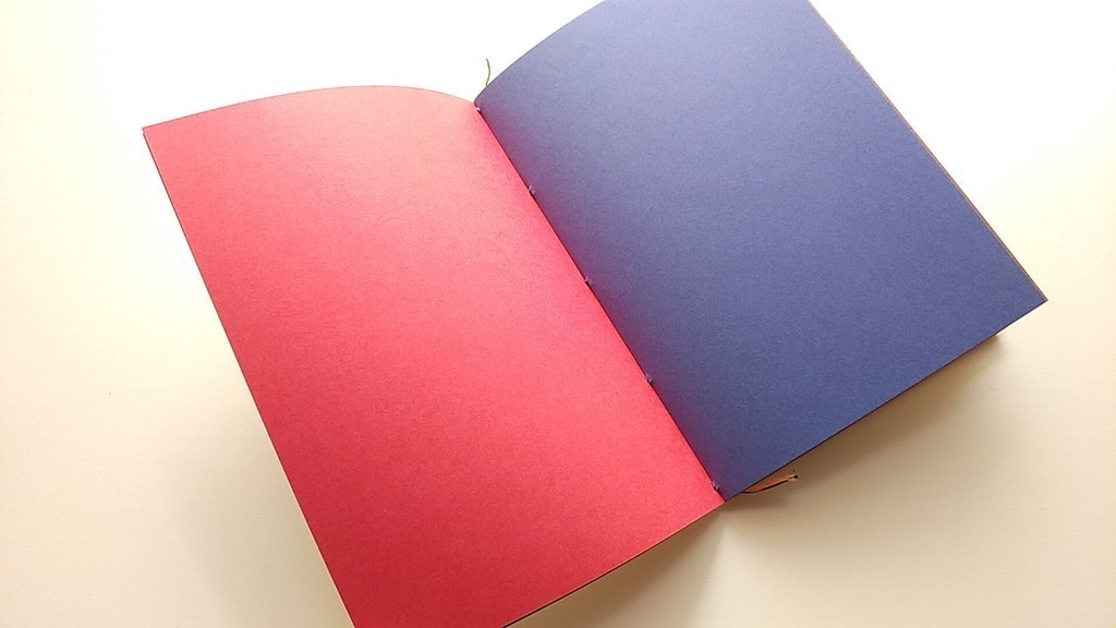 A6ノート「猟師のチョッキ」【紙たくさん!ノート】