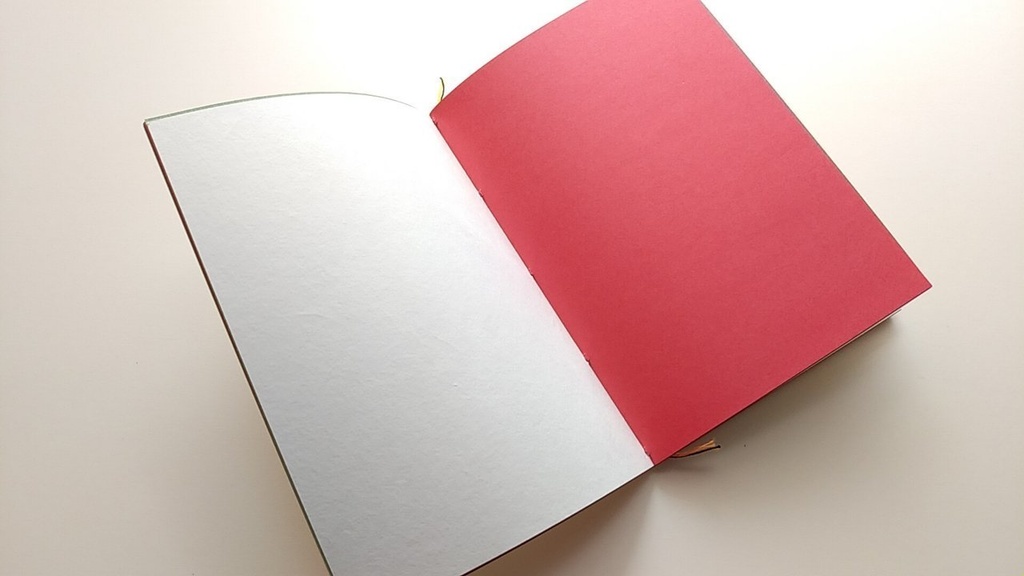 A6ノート「猟師のチョッキ」【紙たくさん!ノート】