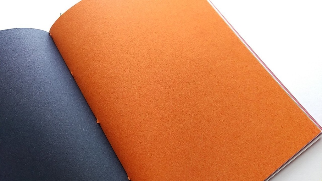 A6ノート「猟師のチョッキ」【紙たくさん!ノート】