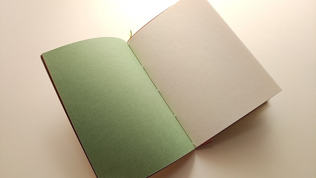 A6ノート「猟師のチョッキ」【紙たくさん!ノート】