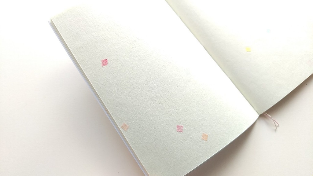 A6ノート 「儚くも美味なり」【紙たくさん!ノート】