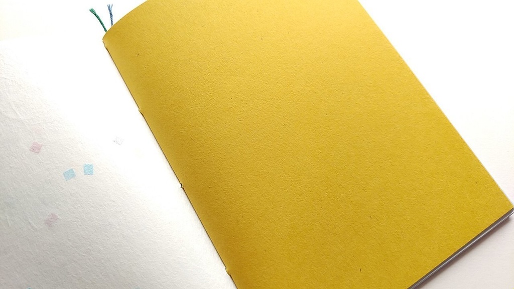 A6ノート「夜の長い国」【紙たくさん!ノート】