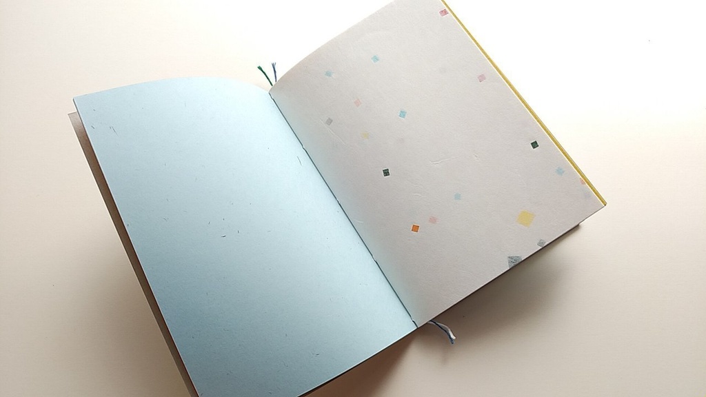 A6ノート「夜の長い国」【紙たくさん!ノート】