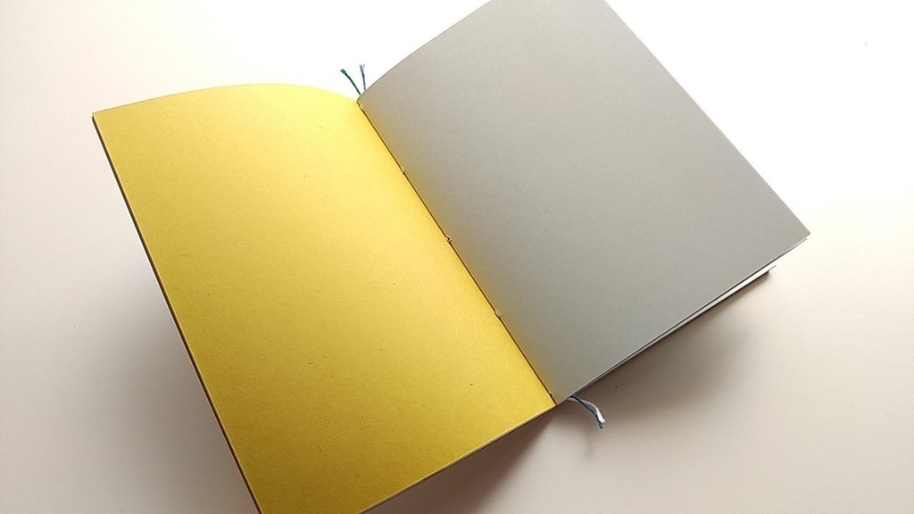 A6ノート「夜の長い国」【紙たくさん!ノート】