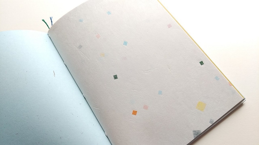 A6ノート「夜の長い国」【紙たくさん!ノート】