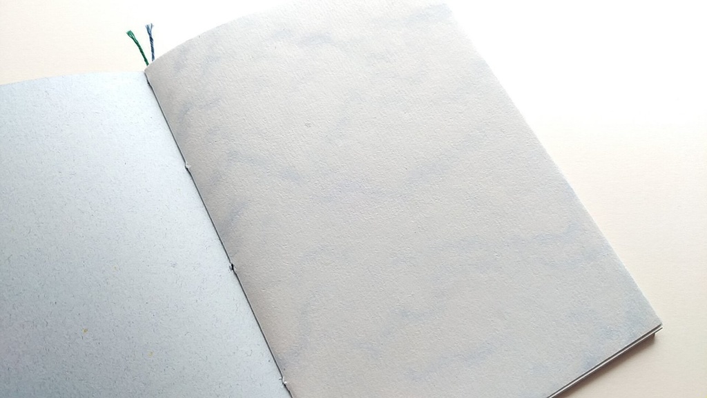 A6ノート「夜の長い国」【紙たくさん!ノート】