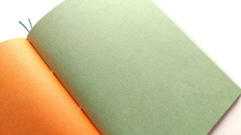 A6ノート「夜の長い国」【紙たくさん!ノート】