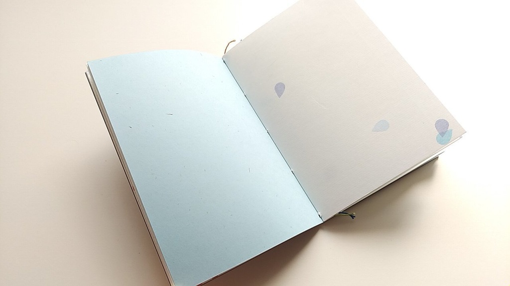 A6ノート「海と獣」【紙たくさん!ノート】