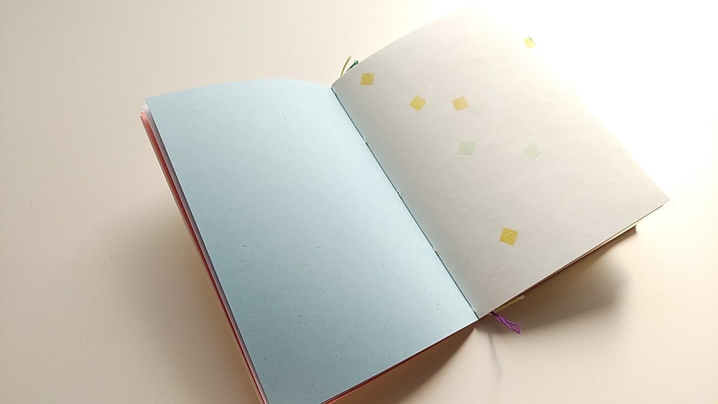 A6ノート「華をそえてータルト大好き!!ー」【紙たくさん!ノート】