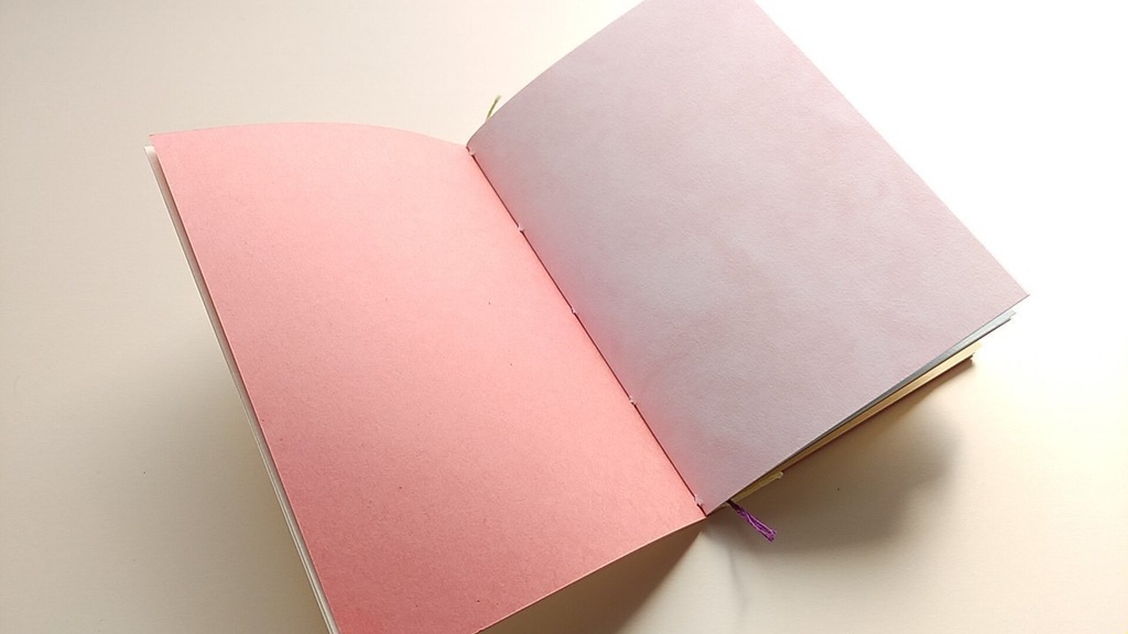 A6ノート「華をそえてータルト大好き!!ー」【紙たくさん!ノート】