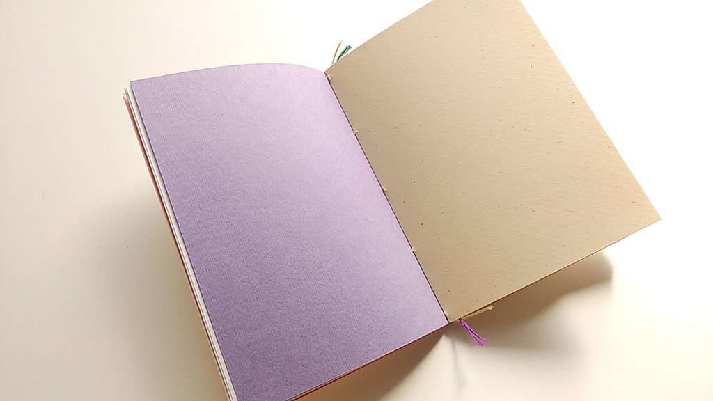 A6ノート「華をそえてータルト大好き!!ー」【紙たくさん!ノート】