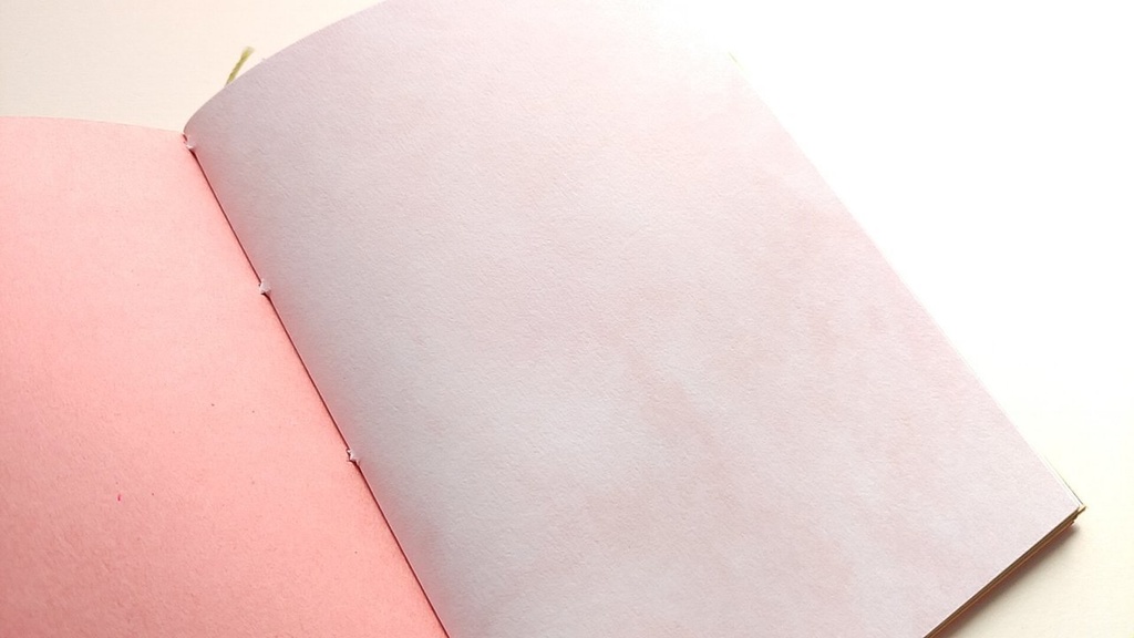 A6ノート「華をそえてータルト大好き!!ー」【紙たくさん!ノート】