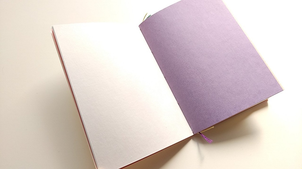 A6ノート「華をそえてータルト大好き!!ー」【紙たくさん!ノート】