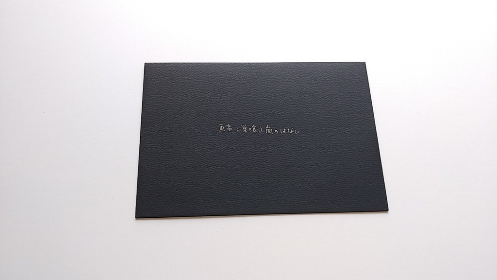 「画家に巣喰う嵐のはなし」~Re:あなたにおくる1枚ものがたり ~紙とものがたり宅配便🚚💨~