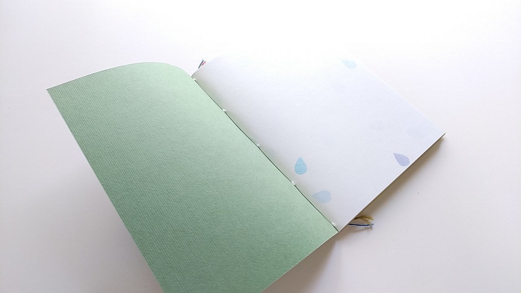 A6ノート「ハンターのお時間です🐟」【紙たくさん!ノート】