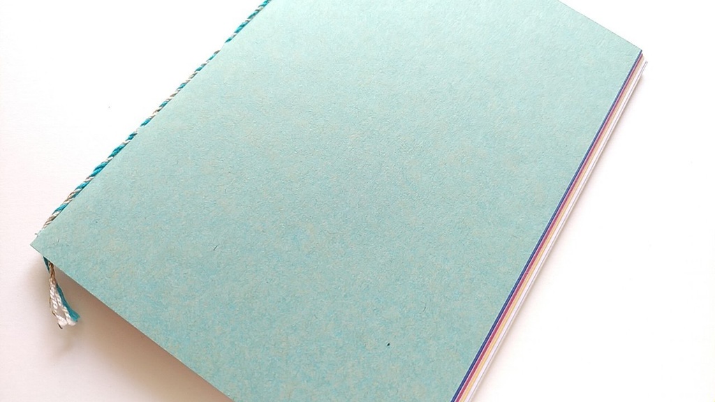 A6ノート「美しい空を歩く」【紙たくさん!ノート】