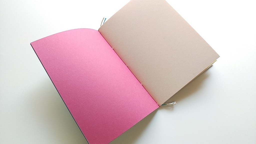 A6ノート「美しい空を歩く」【紙たくさん!ノート】