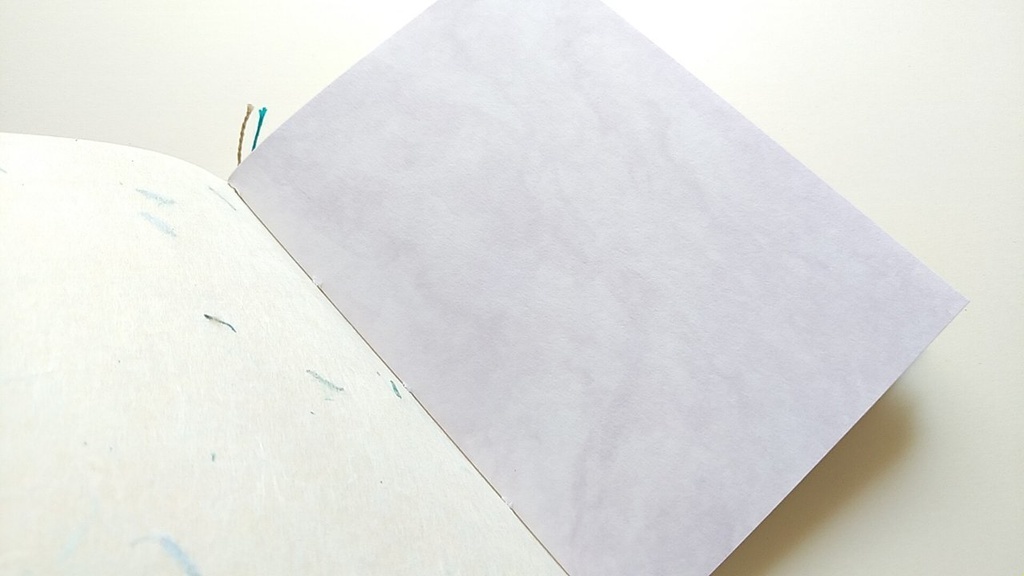 A6ノート「美しい空を歩く」【紙たくさん!ノート】