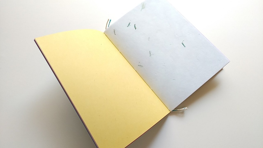 A6ノート「美しい空を歩く」【紙たくさん!ノート】