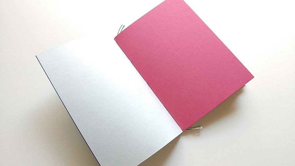 A6ノート「美しい空を歩く」【紙たくさん!ノート】