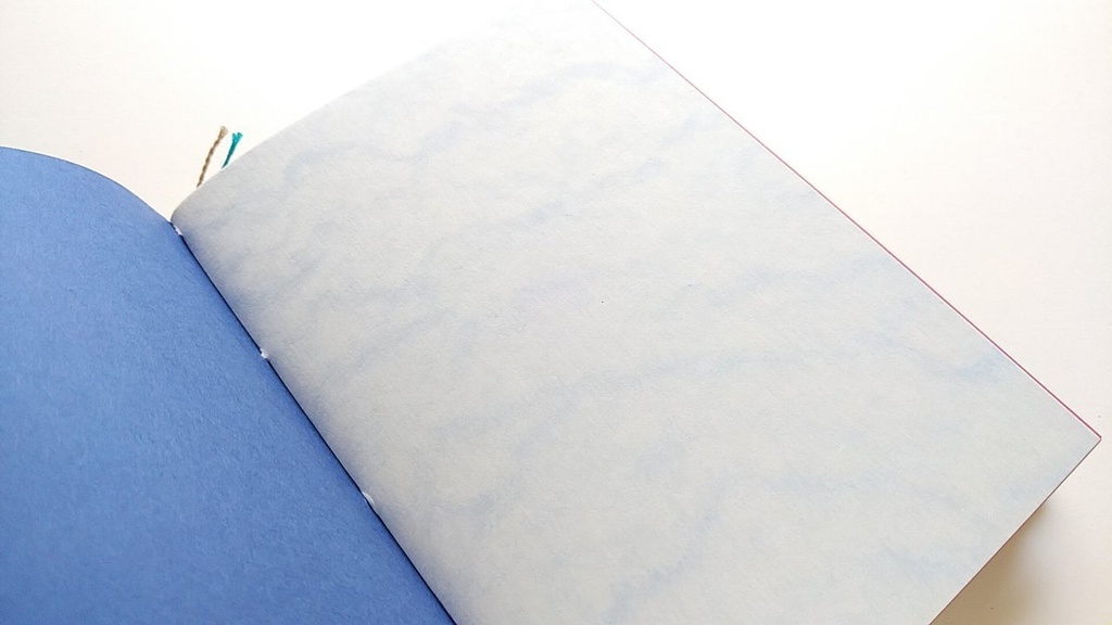 A6ノート「美しい空を歩く」【紙たくさん!ノート】