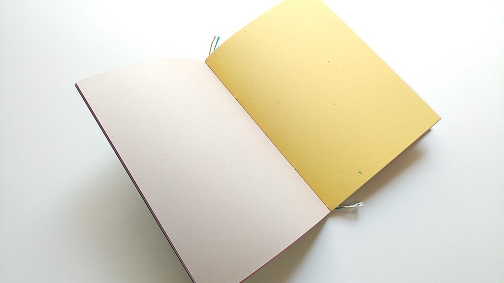 A6ノート「美しい空を歩く」【紙たくさん!ノート】