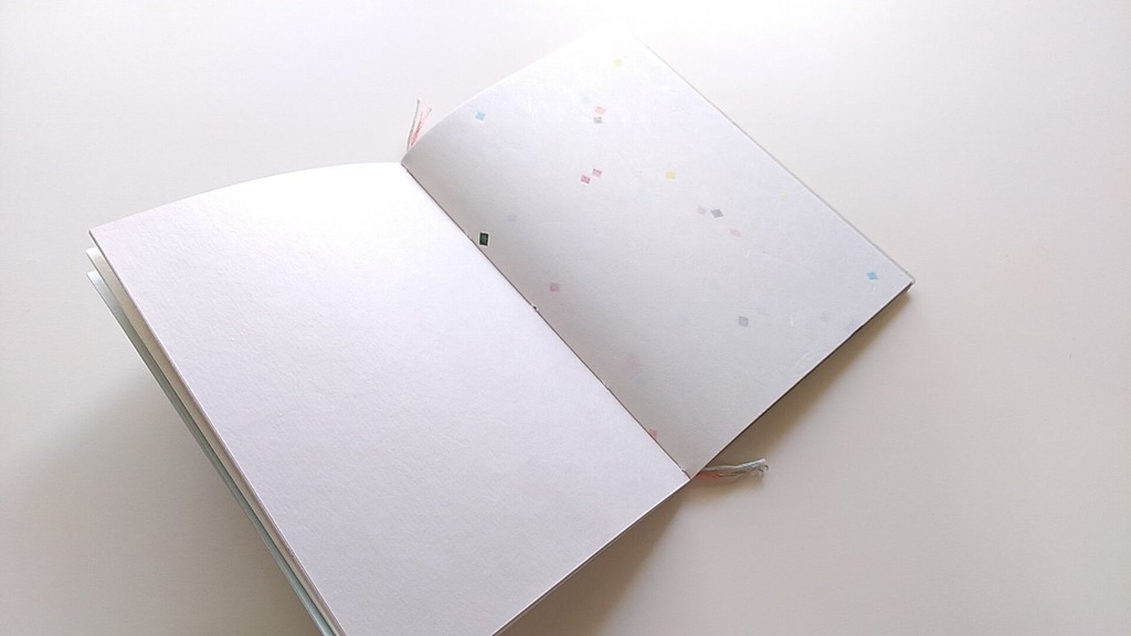 A6ノート「シーグラス探して」【紙たくさん!ノート】