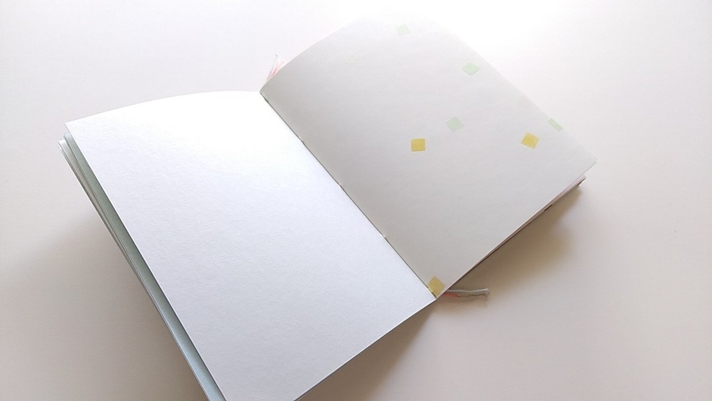 A6ノート「シーグラス探して」【紙たくさん!ノート】