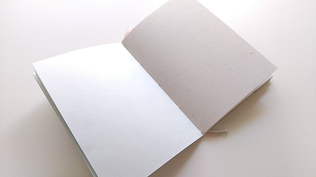 A6ノート「シーグラス探して」【紙たくさん!ノート】