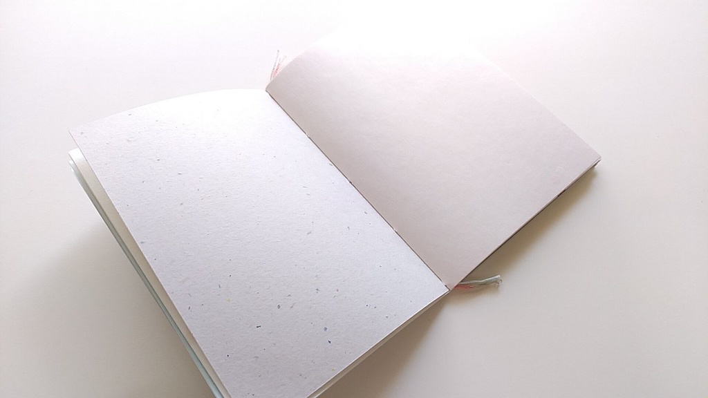 A6ノート「シーグラス探して」【紙たくさん!ノート】