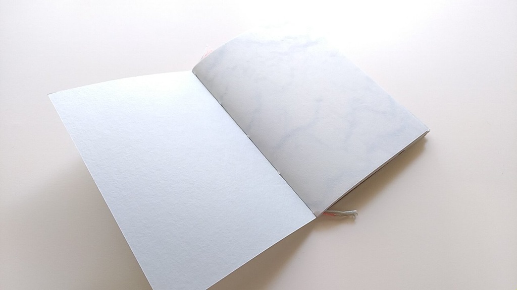 A6ノート「シーグラス探して」【紙たくさん!ノート】