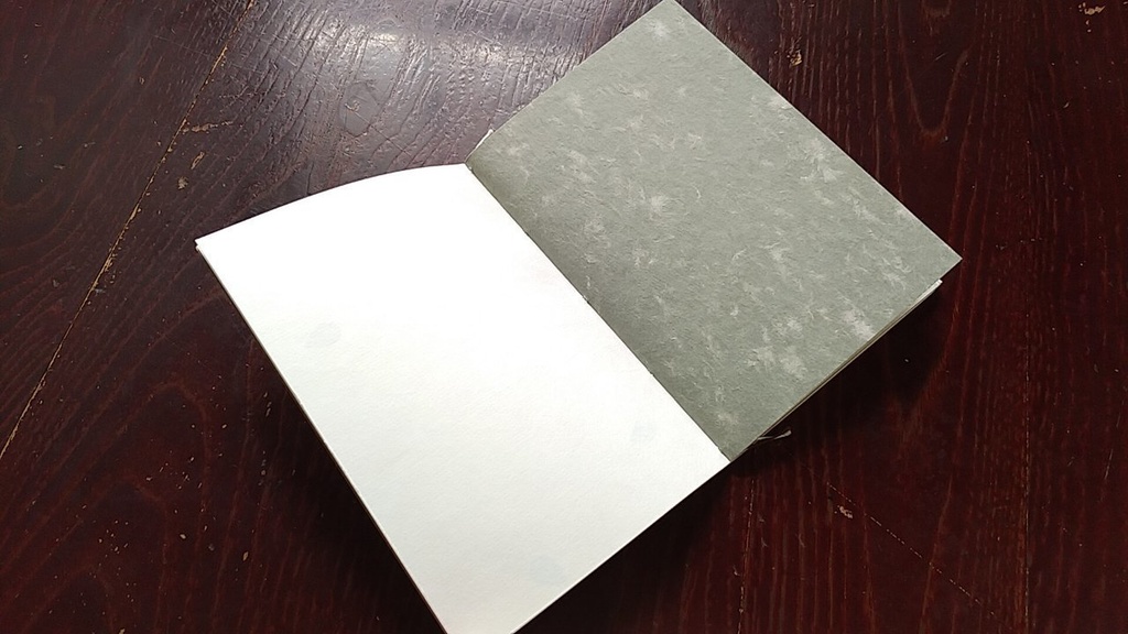 A6ノート「ハンザキ、すまう。」【紙たくさん!ノート】