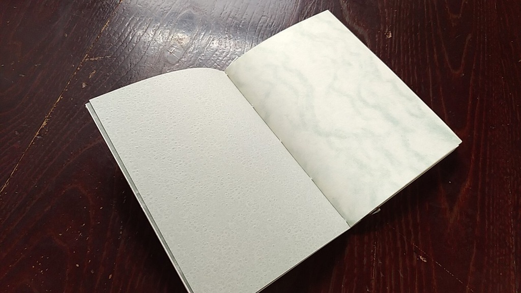 A6ノート「ハンザキ、すまう。」【紙たくさん!ノート】