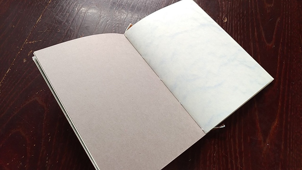 A6ノート「ハンザキ、すまう。」【紙たくさん!ノート】