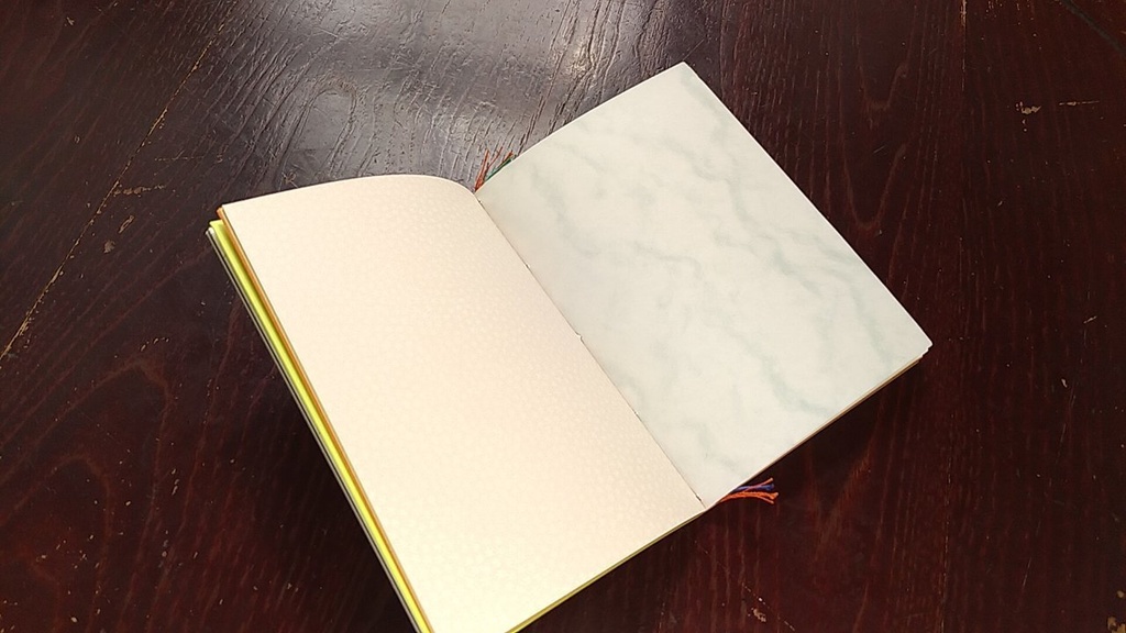 A6ノート「太陽の種」【紙たくさん!ノート】