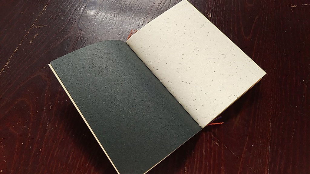 A6ノート「太陽の種」【紙たくさん!ノート】