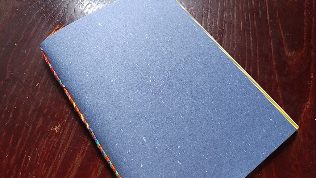 A6ノート「太陽の種」【紙たくさん!ノート】