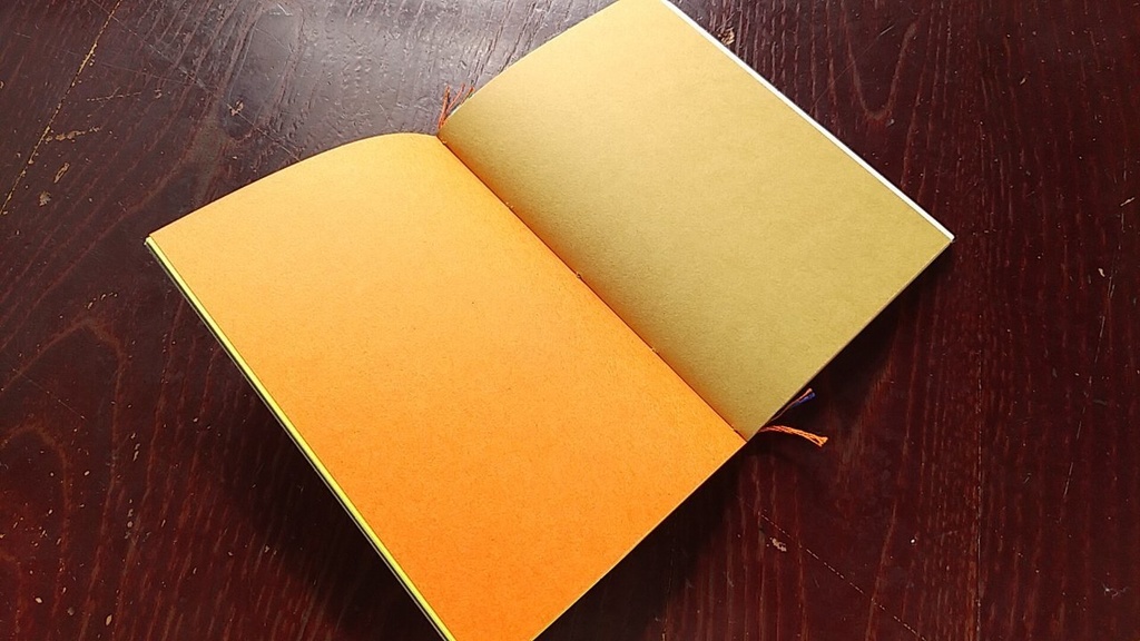 A6ノート「太陽の種」【紙たくさん!ノート】